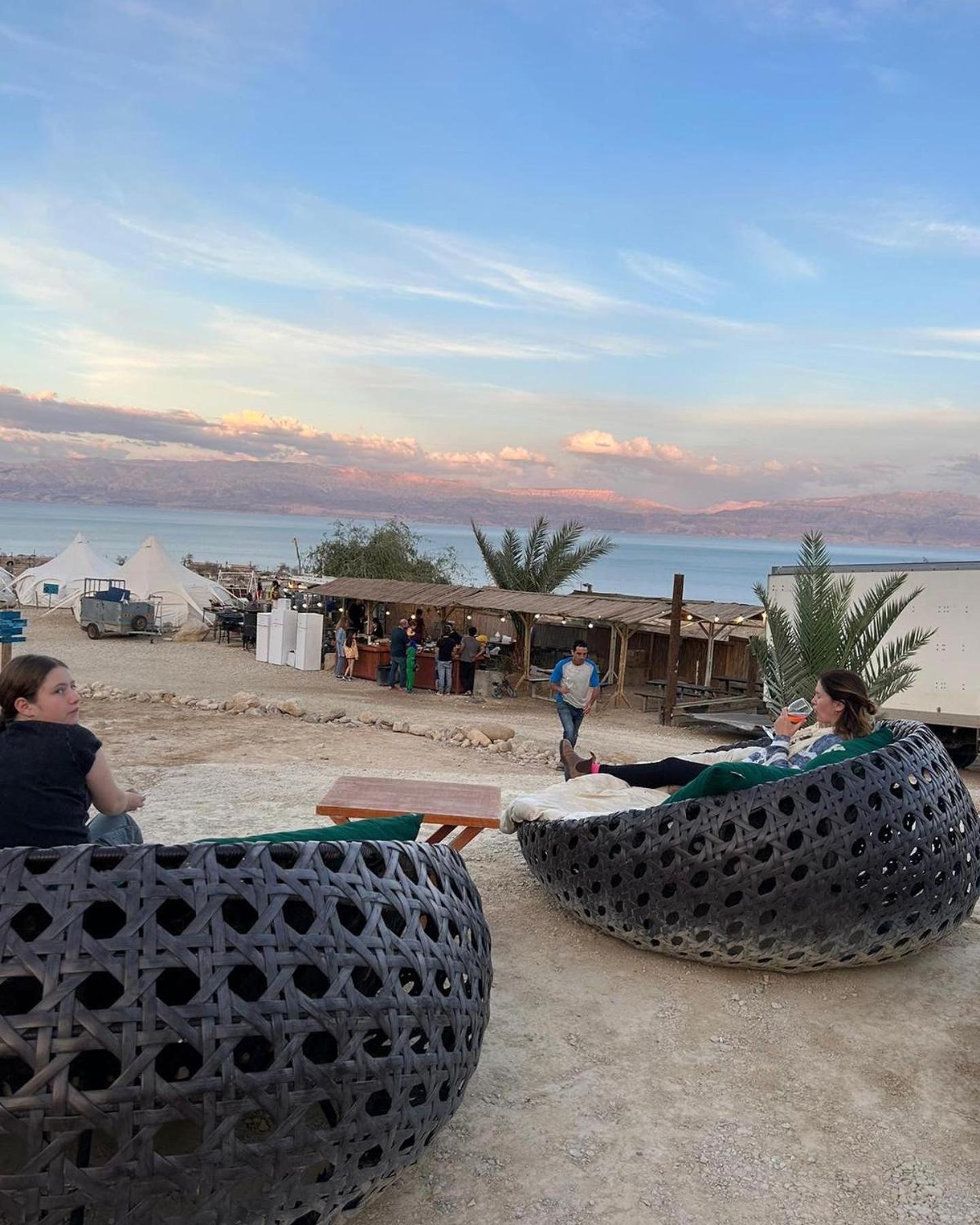Hotel Badolina Ein Gedi Glamping Exterior foto