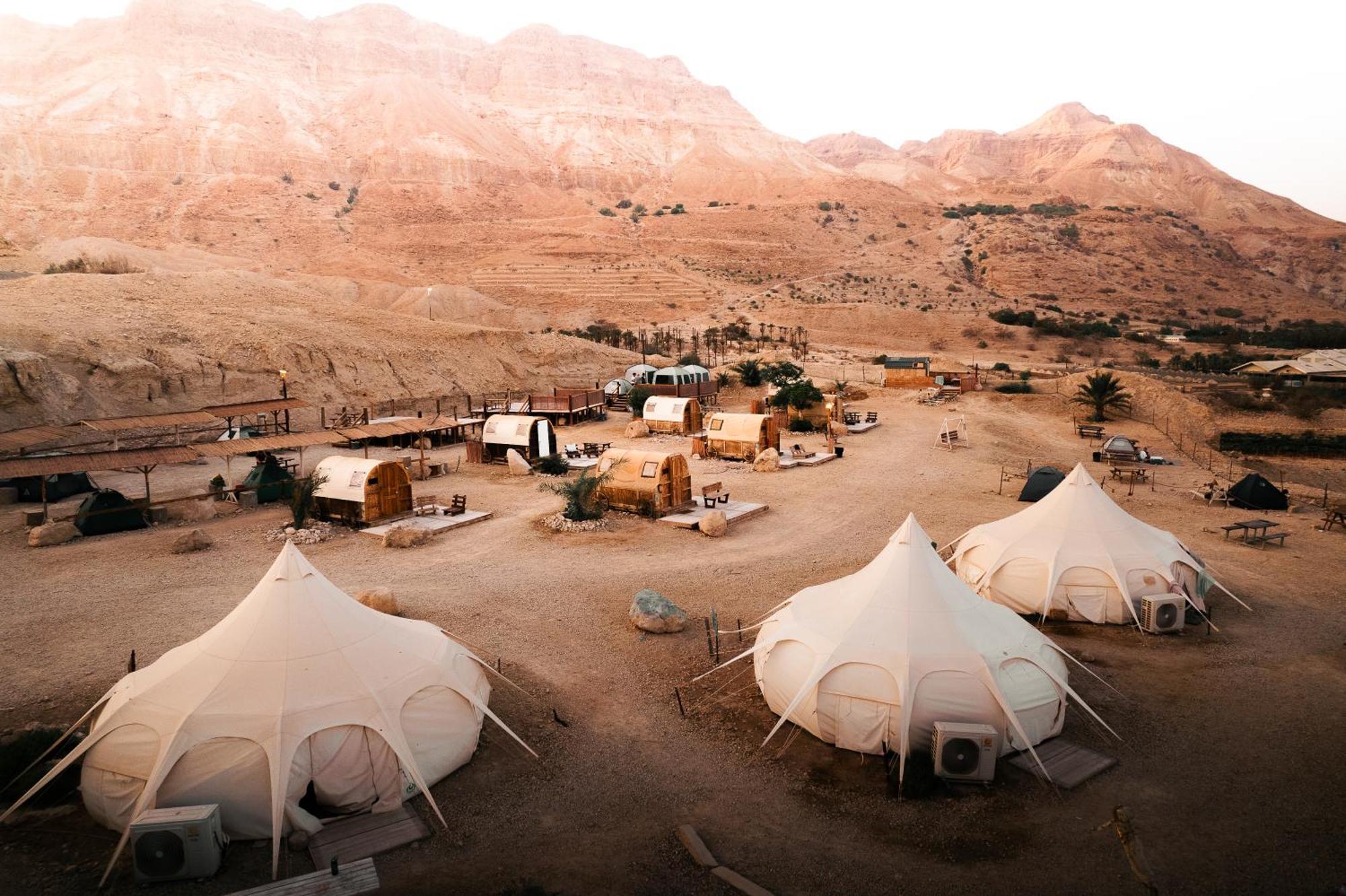 Hotel Badolina Ein Gedi Glamping Exterior foto
